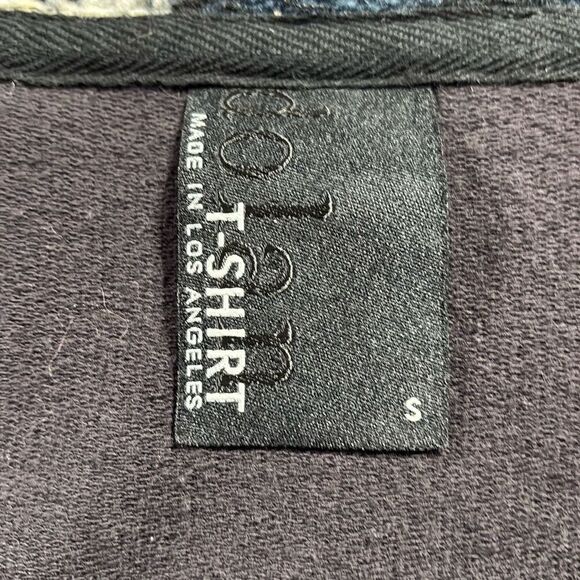 Anthropologie Dolan blue and black southwestern knit open front Aztec cardigan j - Picture 12 of 14